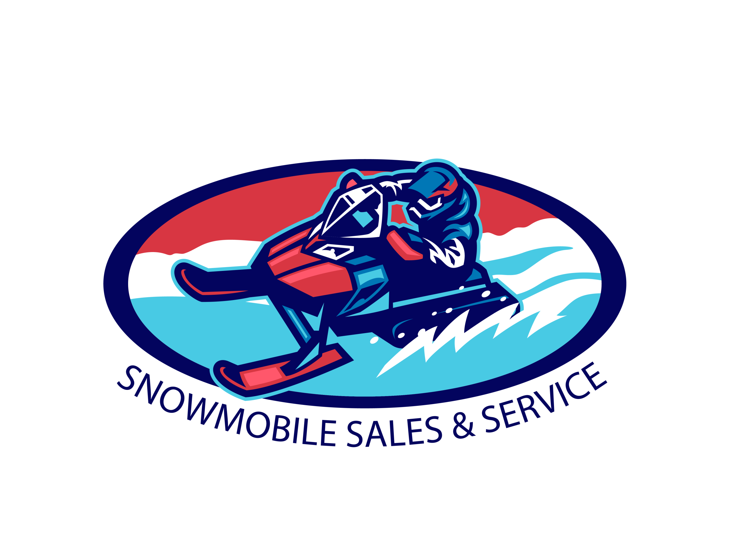 Snowmobile Business Logo Template Scaled